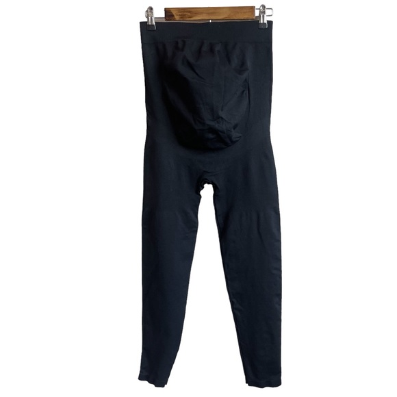 BLANQI Black Maternity Leggings L EUC - Picture 2 of 9